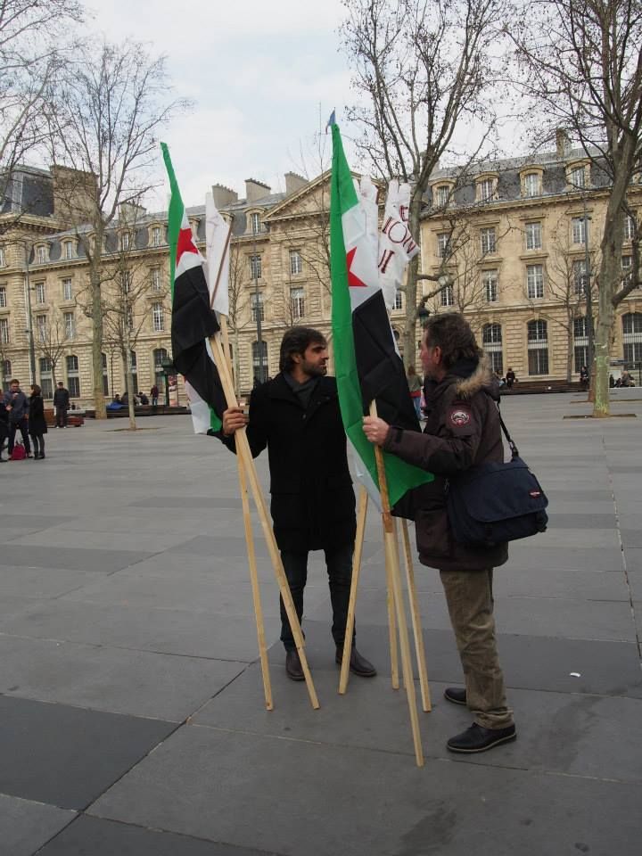 Paris 14/03/2015 : Marche "4 années de lutte contre les tyrannies de Bachar Al Assad et de Daech"