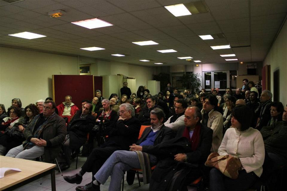 Paris 07/02/2012 : حوار مفتوح مع المعارض جورج صبرة