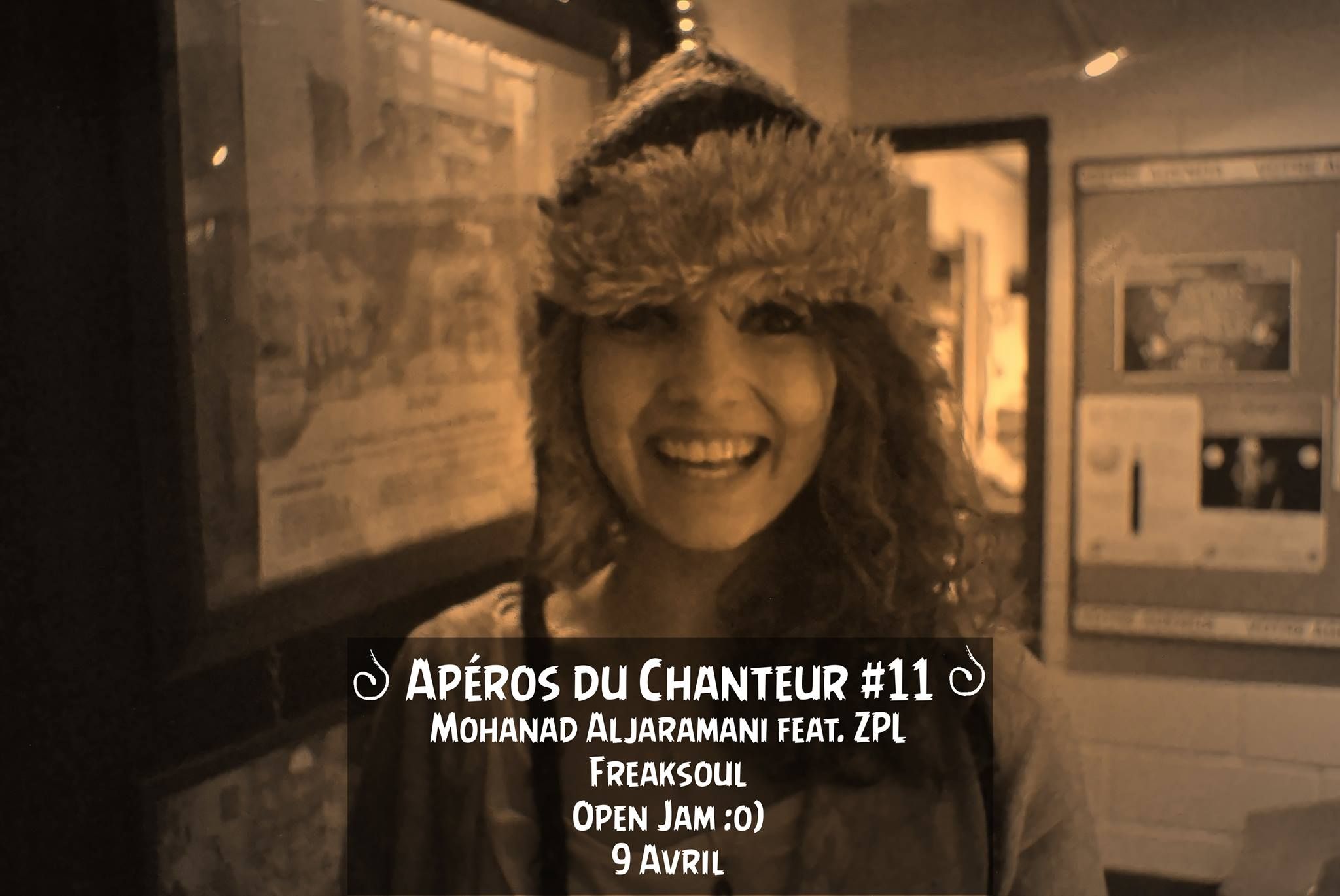 Villebon-sur-Yvette 09/04/2015 : Concert "Les Apéros du chanteur Mohanad AlJaramani"