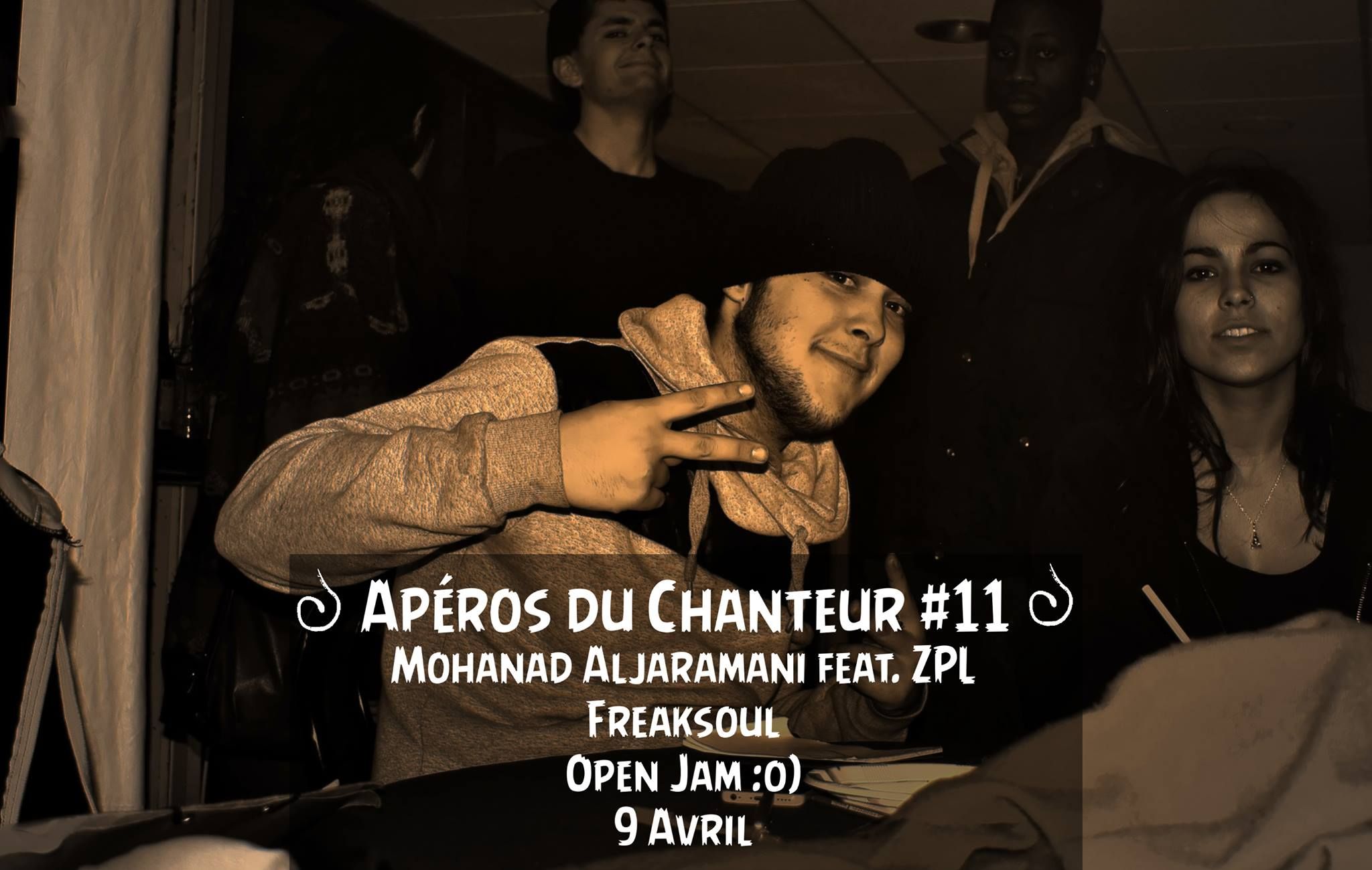 Villebon-sur-Yvette 09/04/2015 : Concert "Les Apéros du chanteur Mohanad AlJaramani"