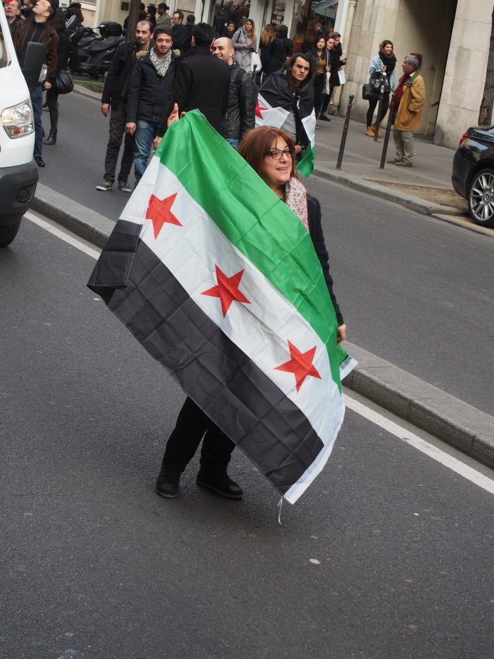 Paris 14/03/2015 : Marche "4 années de lutte contre les tyrannies de Bachar Al Assad et de Daech"