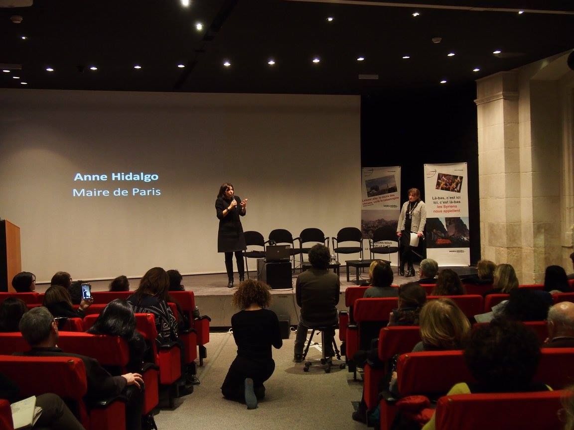PARIS 07/03/2016 : HOMMAGE À LA FEMME SYRIENNE