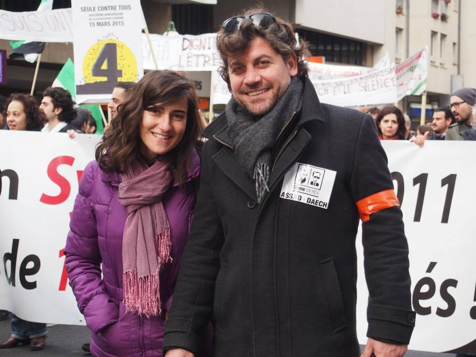 Paris 14/03/2015 : Marche "4 années de lutte contre les tyrannies de Bachar Al Assad et de Daech"
