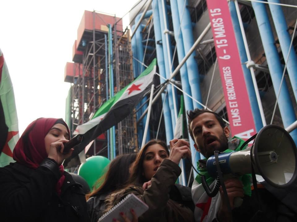 Paris 14/03/2015 : Marche "4 années de lutte contre les tyrannies de Bachar Al Assad et de Daech"