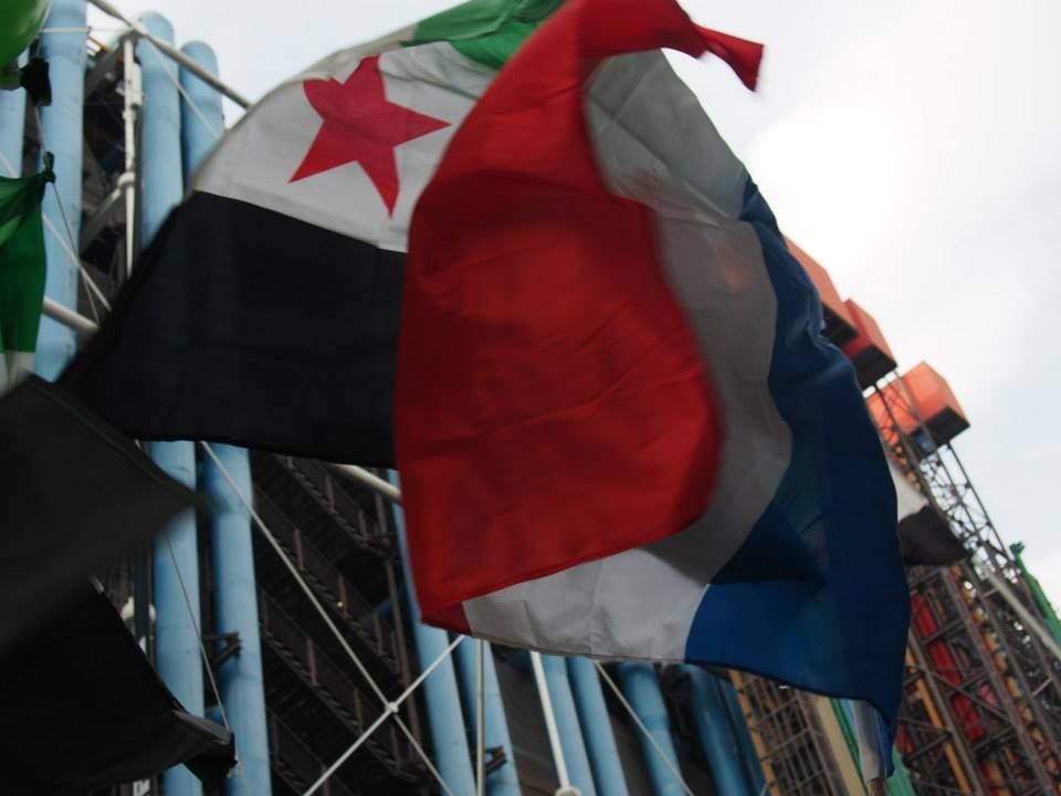 Paris 14/03/2015 : Marche "4 années de lutte contre les tyrannies de Bachar Al Assad et de Daech"