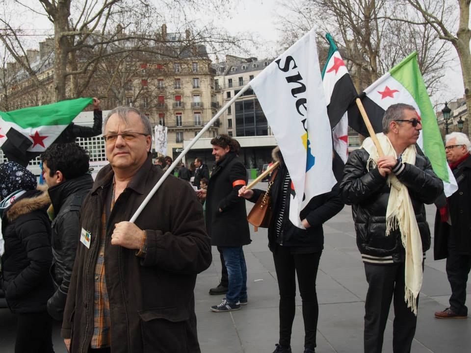 Paris 14/03/2015 : Marche "4 années de lutte contre les tyrannies de Bachar Al Assad et de Daech"