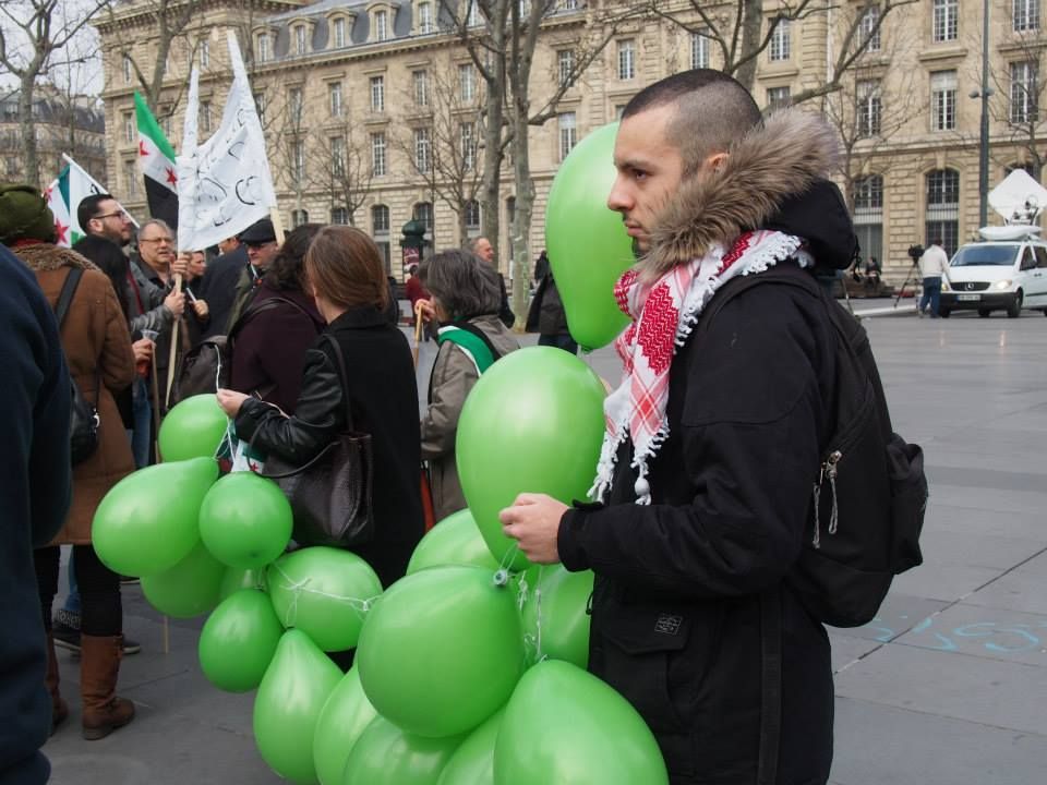 Paris 14/03/2015 : Marche "4 années de lutte contre les tyrannies de Bachar Al Assad et de Daech"