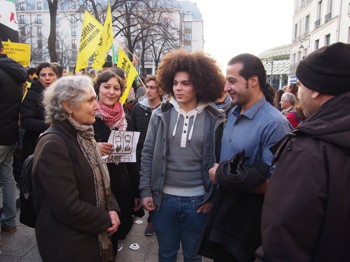 PARIS 12/03/2016 : MARCHE « 5 ANNÉES DE LUTTE »