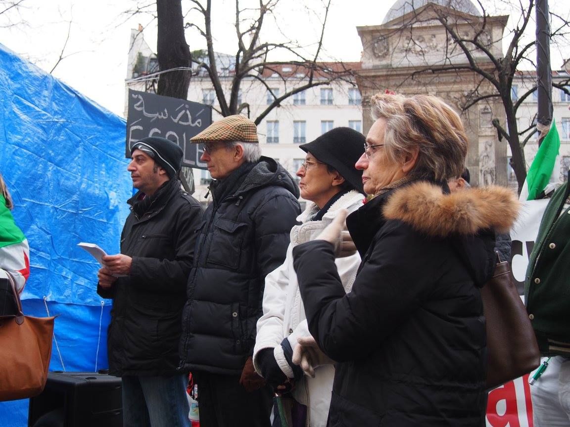 Paris 16/01/2015 : Rassemblement « 4 heures pour 4 millions d’enfants syriens privés d’école »