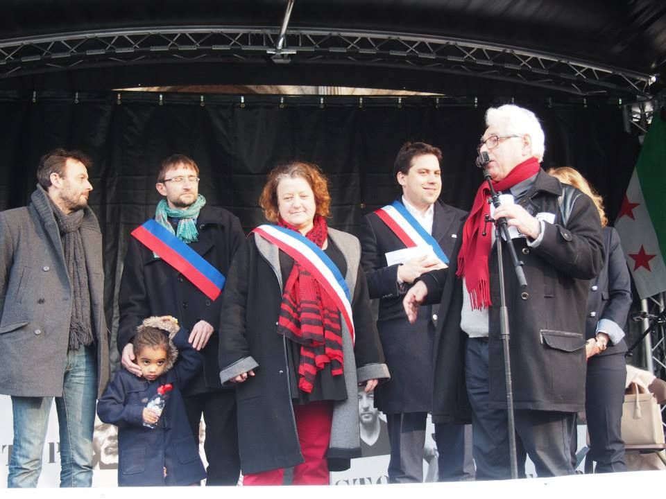 Paris 14/03/2015 : Marche "4 années de lutte contre les tyrannies de Bachar Al Assad et de Daech"