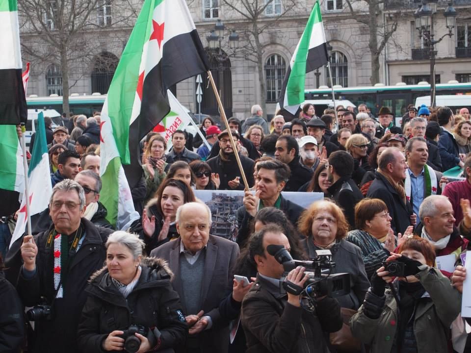Paris 14/03/2015 : Marche "4 années de lutte contre les tyrannies de Bachar Al Assad et de Daech"