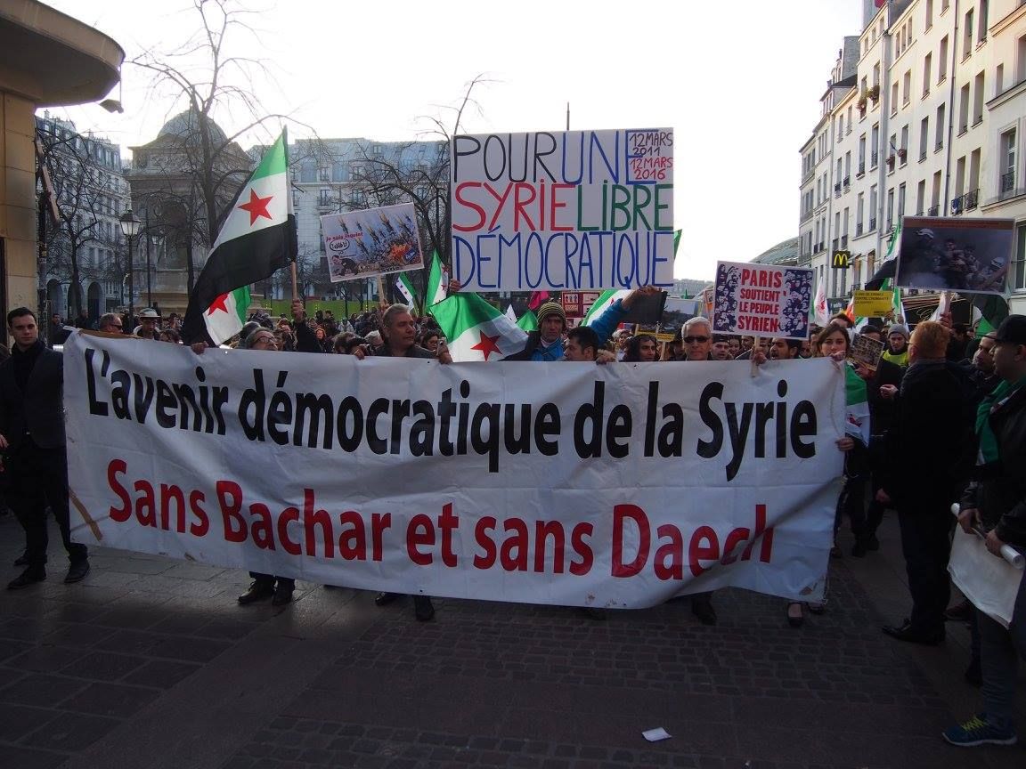 PARIS 12/03/2016 : MARCHE « 5 ANNÉES DE LUTTE »