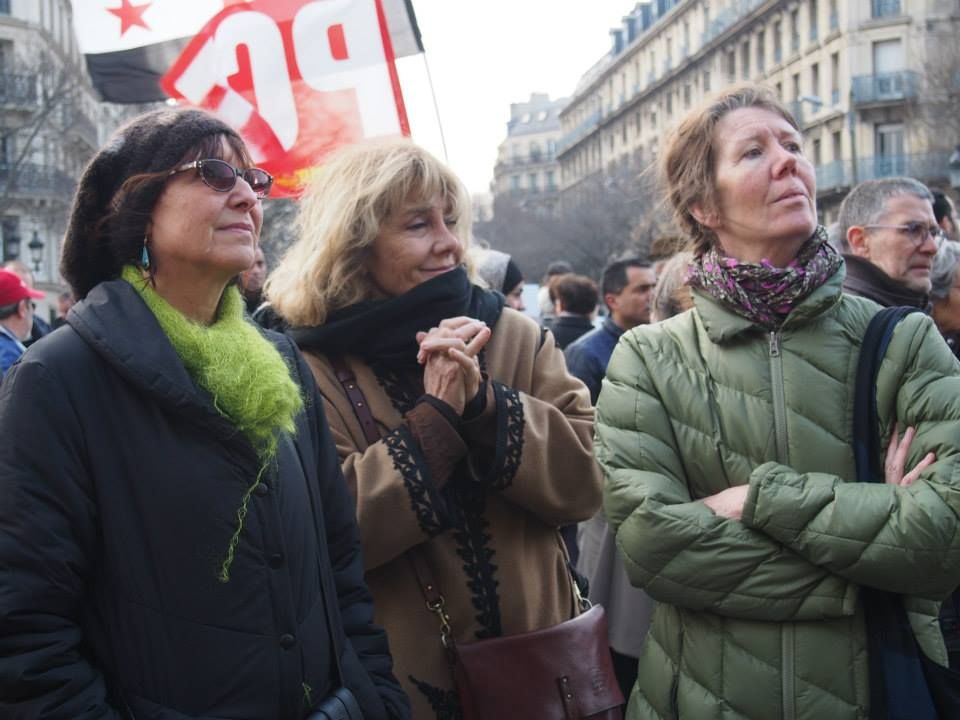 Paris 14/03/2015 : Marche "4 années de lutte contre les tyrannies de Bachar Al Assad et de Daech"