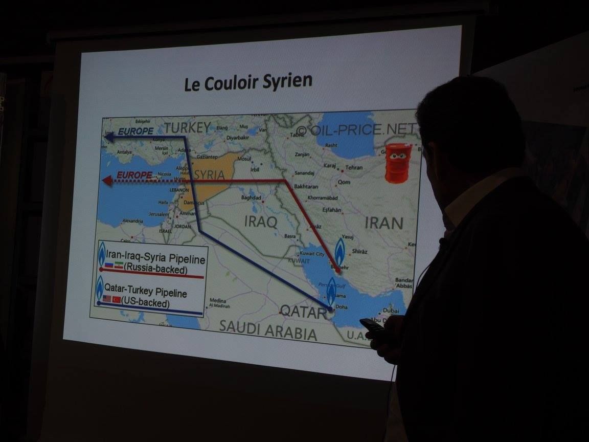 PARIS 28/02/2016 : DÉBAT « QUESTION PÉTROLIÈRE ET GAZIÈRE : LES RIVALITÉS RÉGIONALES ET LE CONFLIT SYRIEN »