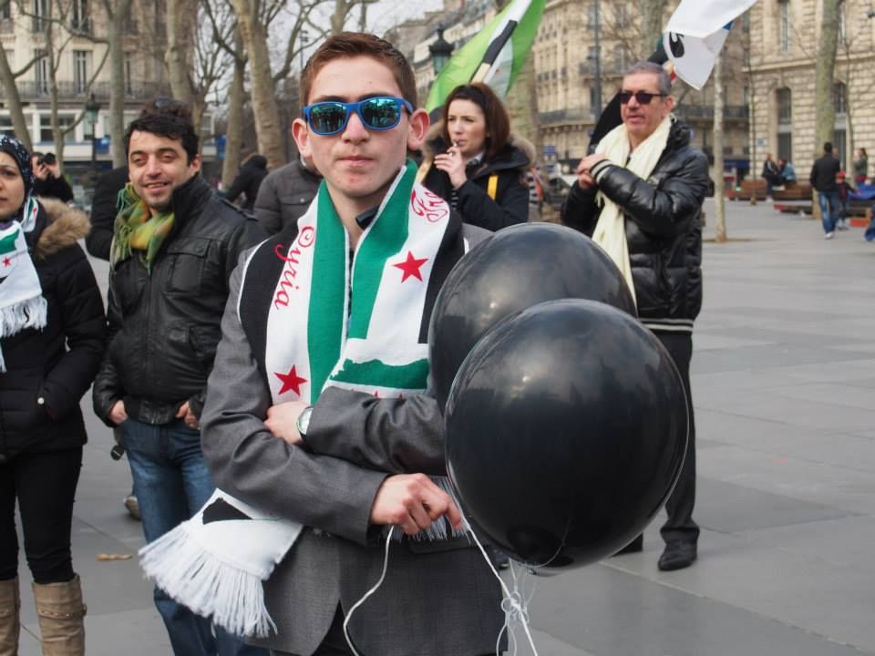 Paris 14/03/2015 : Marche "4 années de lutte contre les tyrannies de Bachar Al Assad et de Daech"