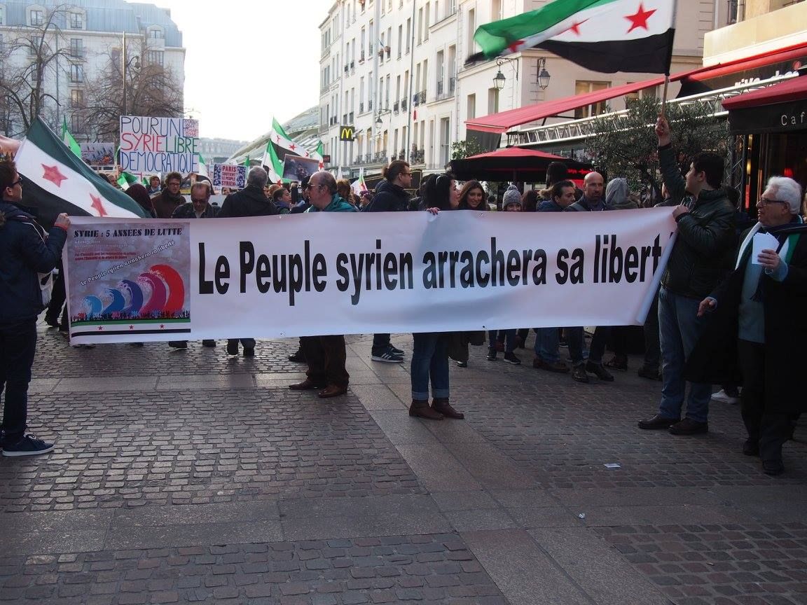 PARIS 12/03/2016 : MARCHE « 5 ANNÉES DE LUTTE »