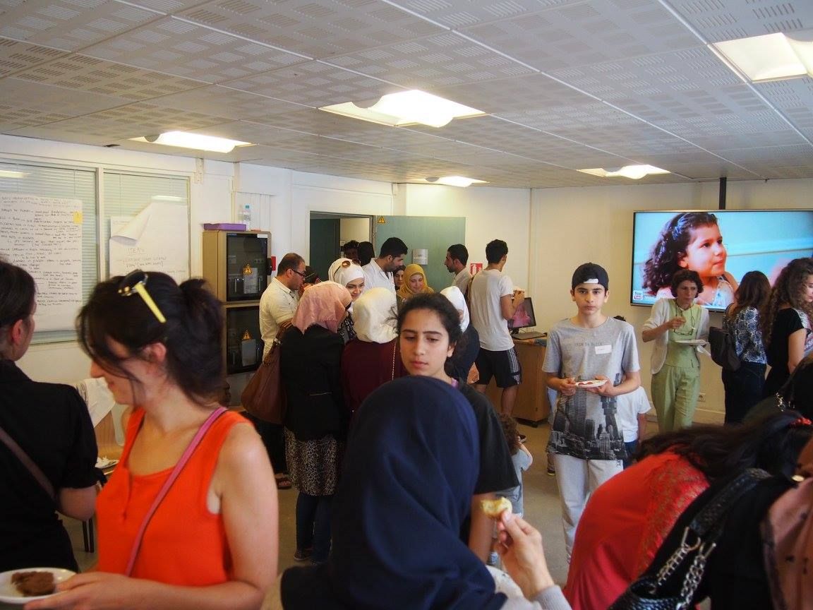 PARIS 16/07/2016 : « نشاط موجه للأطفال السوريين في فرنسا « نشاط ترفيهي فني