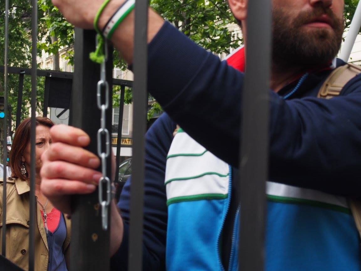 PARIS 11/06/2016 : "Manifestation " LES DÉTENUS D’ABORD / المعتقلون أولا"