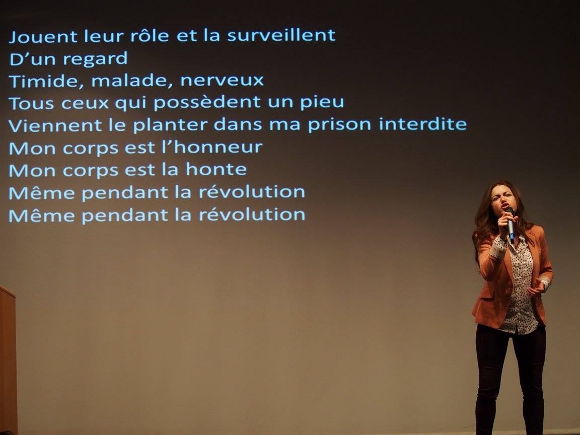 PARIS 07/03/2016 : HOMMAGE À LA FEMME SYRIENNE