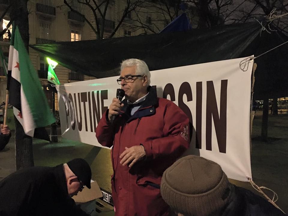 Paris 12/02/2016 : Rassemblement « NON AU MASSACRE DE LA POPULATION D’ALEP »