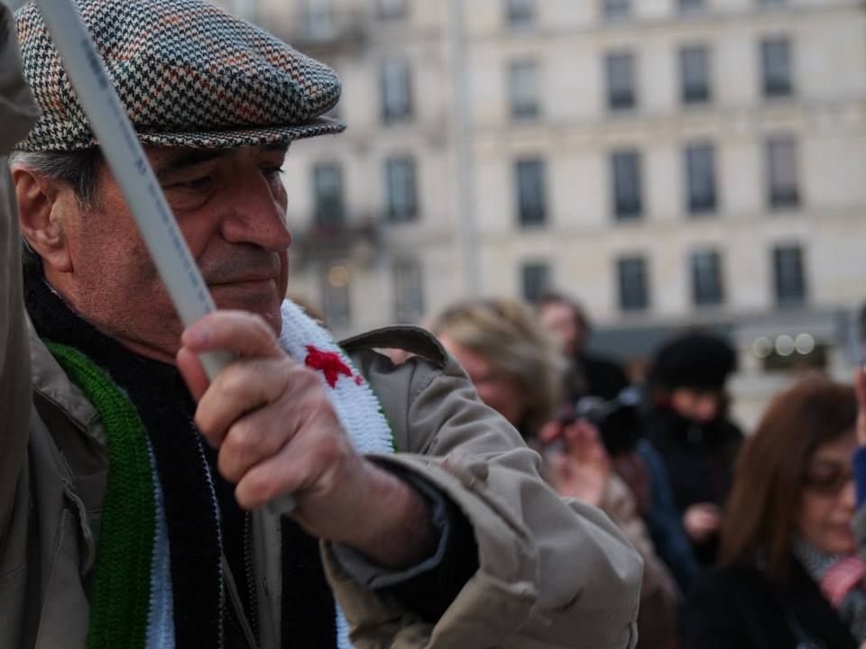Paris 14/03/2015 : Marche "4 années de lutte contre les tyrannies de Bachar Al Assad et de Daech"