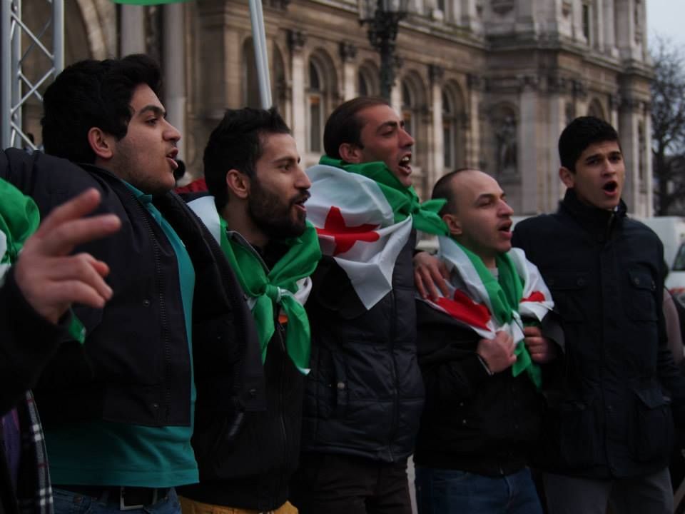 Paris 14/03/2015 : Marche "4 années de lutte contre les tyrannies de Bachar Al Assad et de Daech"