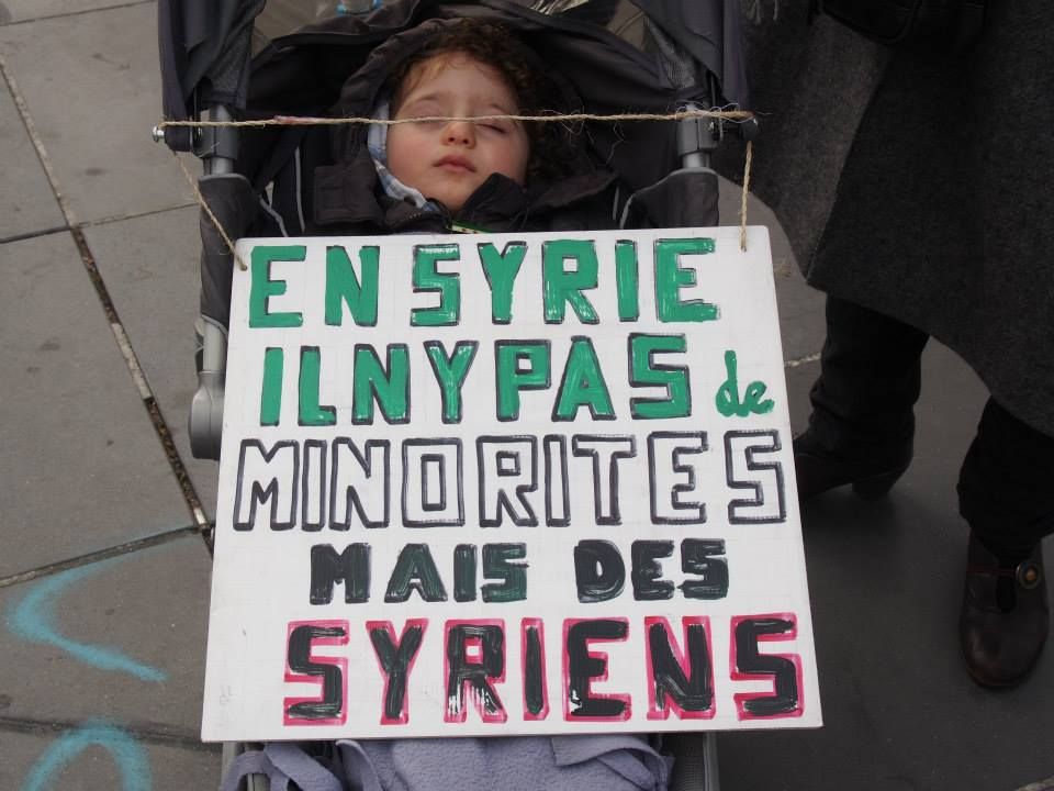 Paris 14/03/2015 : Marche "4 années de lutte contre les tyrannies de Bachar Al Assad et de Daech"