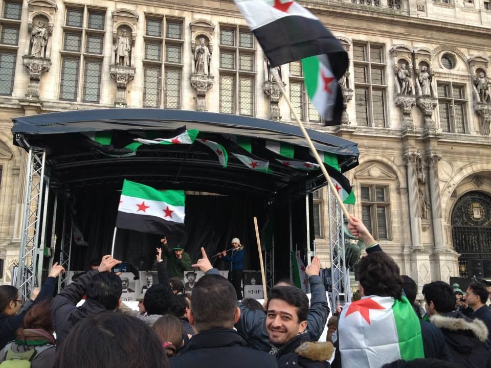Paris 14/03/2015 : Marche "4 années de lutte contre les tyrannies de Bachar Al Assad et de Daech"