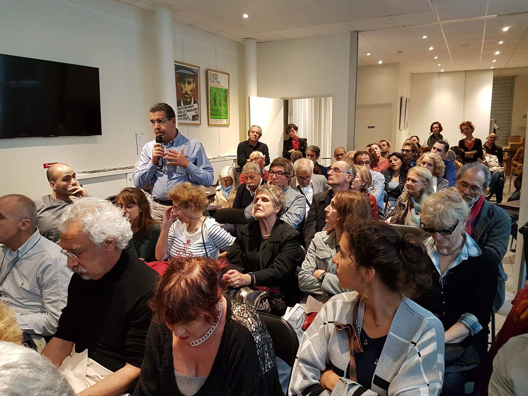 01/10/2017 Paris: débat « De l’ardeur, histoire de Razan Zaitouneh, avocate syrienne »