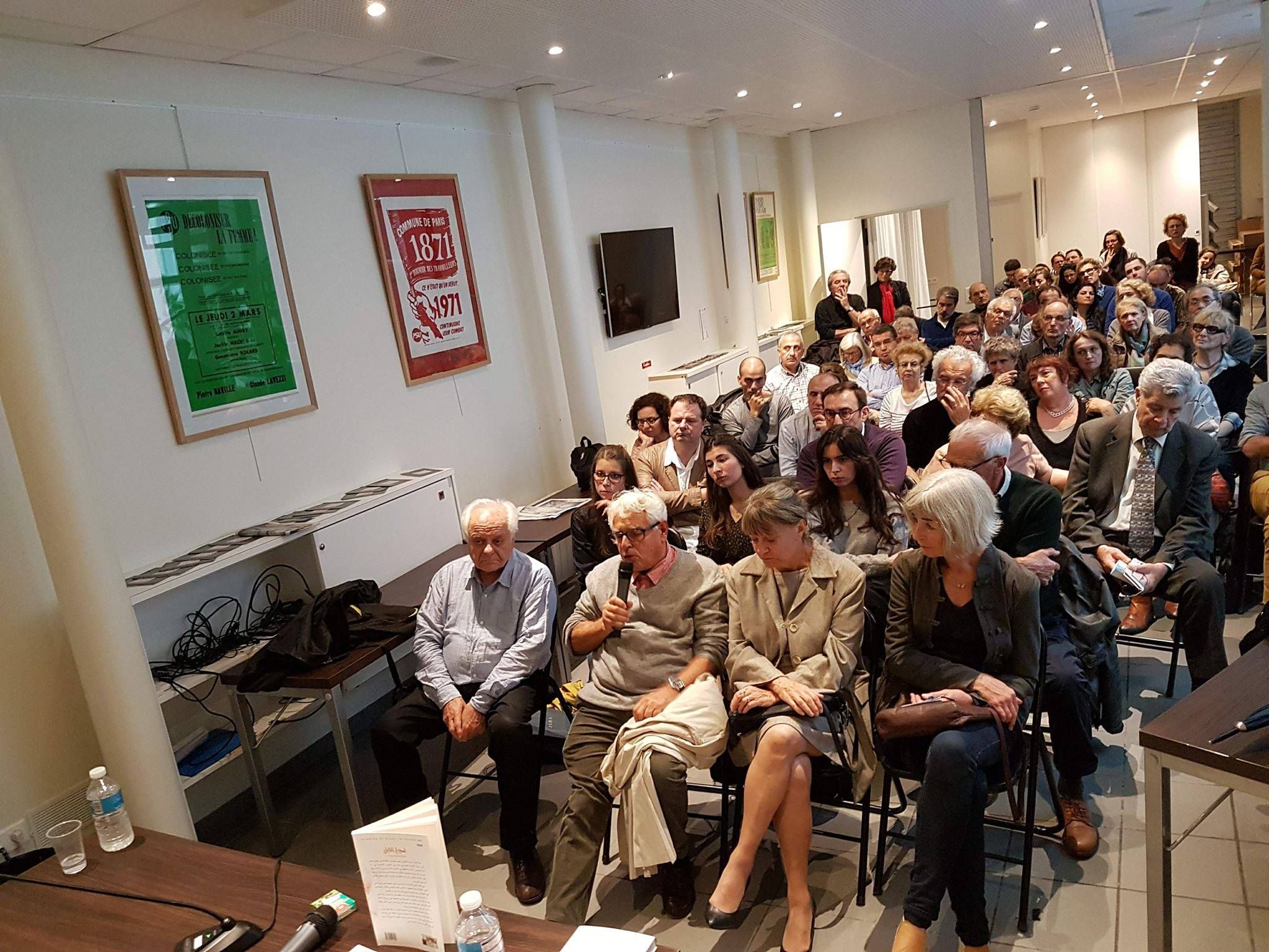 01/10/2017 Paris: débat « De l’ardeur, histoire de Razan Zaitouneh, avocate syrienne »