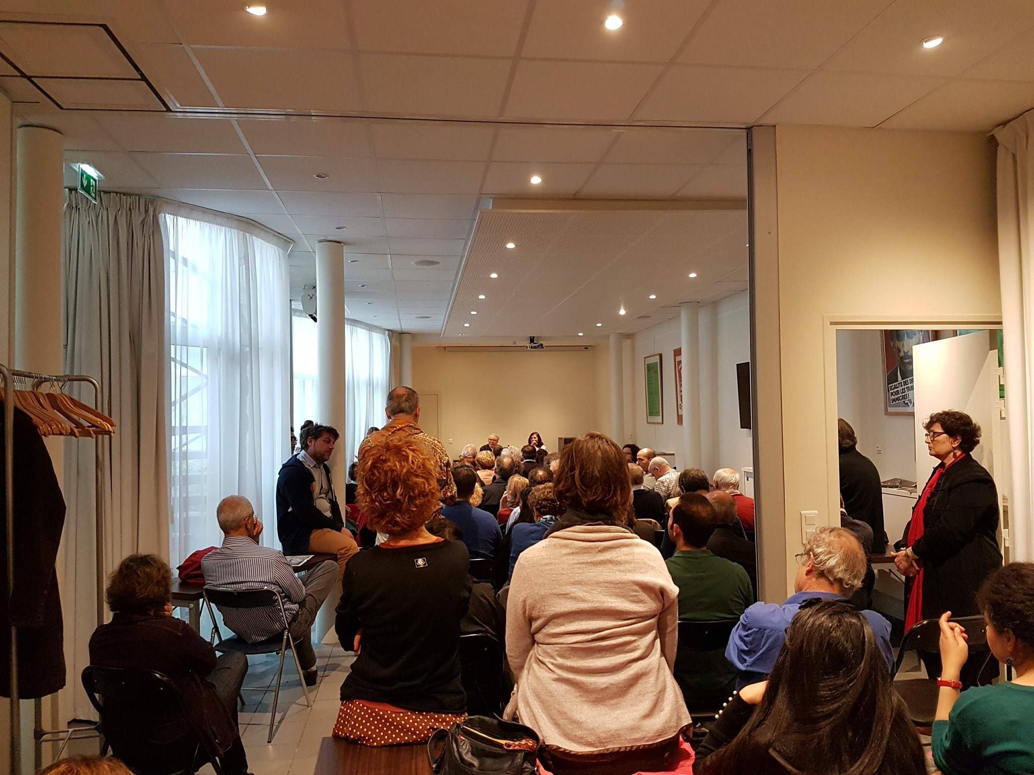 01/10/2017 Paris: débat « De l’ardeur, histoire de Razan Zaitouneh, avocate syrienne »