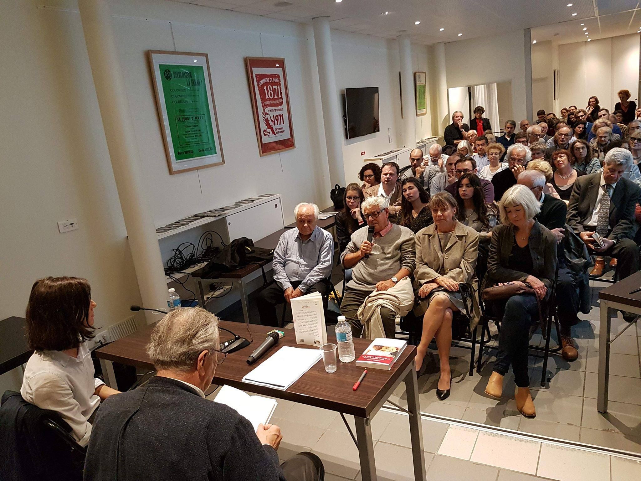 01/10/2017 Paris: débat « De l’ardeur, histoire de Razan Zaitouneh, avocate syrienne »
