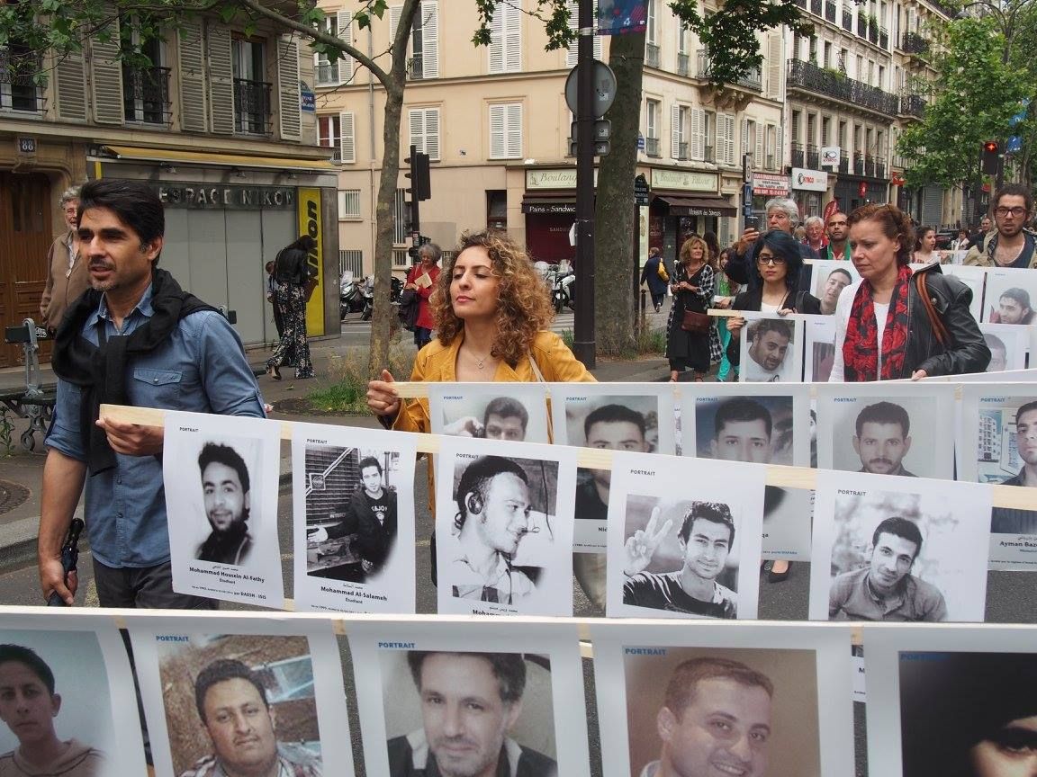 PARIS 11/06/2016 : "Manifestation " LES DÉTENUS D’ABORD / المعتقلون أولا"