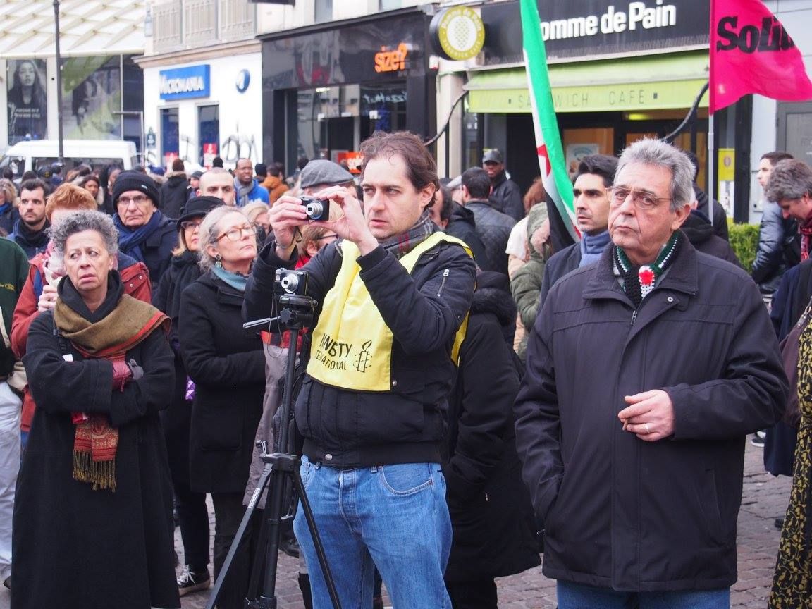 Paris 16/01/2015 : Rassemblement « 4 heures pour 4 millions d’enfants syriens privés d’école »