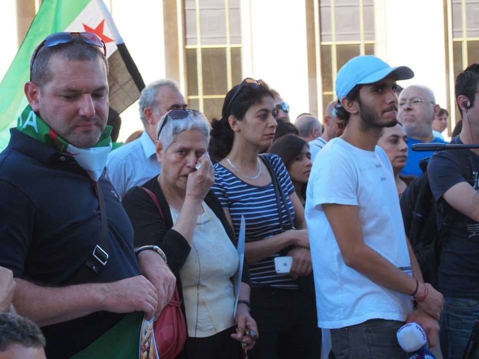 Paris 22/08/2015 : Rassemblement "2 ème Anniversaire du massacre de Ghouta de Damas"