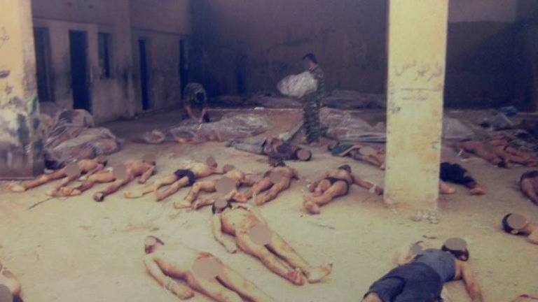Les clichés représentent les cadavres de 6.786 personnes différentes, tuées dans les centres de détention syriens. Les clichés représentent les cadavres de 6.786 personnes différentes, tuées dans les centres de détention syriens.