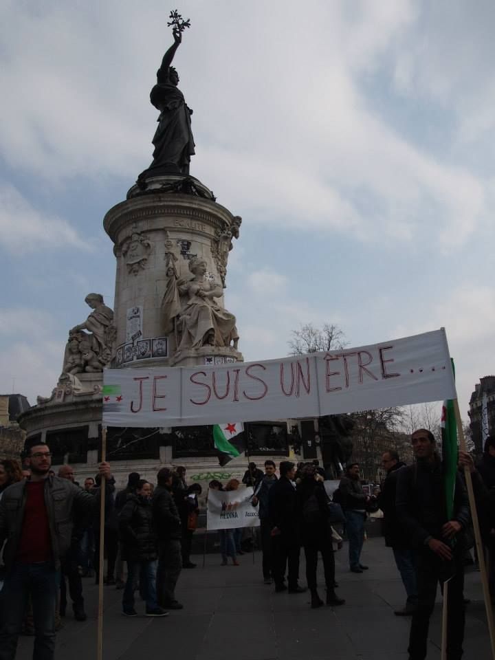 Paris 14/03/2015 : Marche "4 années de lutte contre les tyrannies de Bachar Al Assad et de Daech"