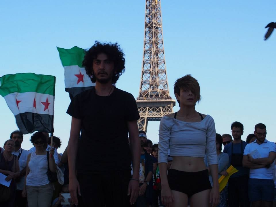 Paris 22/08/2015 : Rassemblement "2 ème Anniversaire du massacre de Ghouta de Damas"