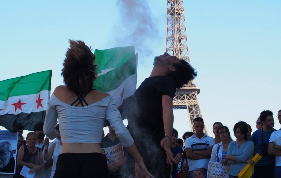 Paris 22/08/2015 : Rassemblement "2 ème Anniversaire du massacre de Ghouta de Damas"
