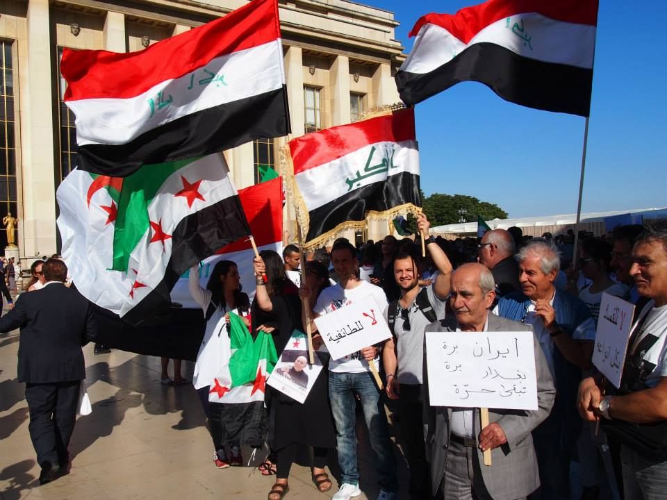Paris 22/08/2015 : Rassemblement "2 ème Anniversaire du massacre de Ghouta de Damas"