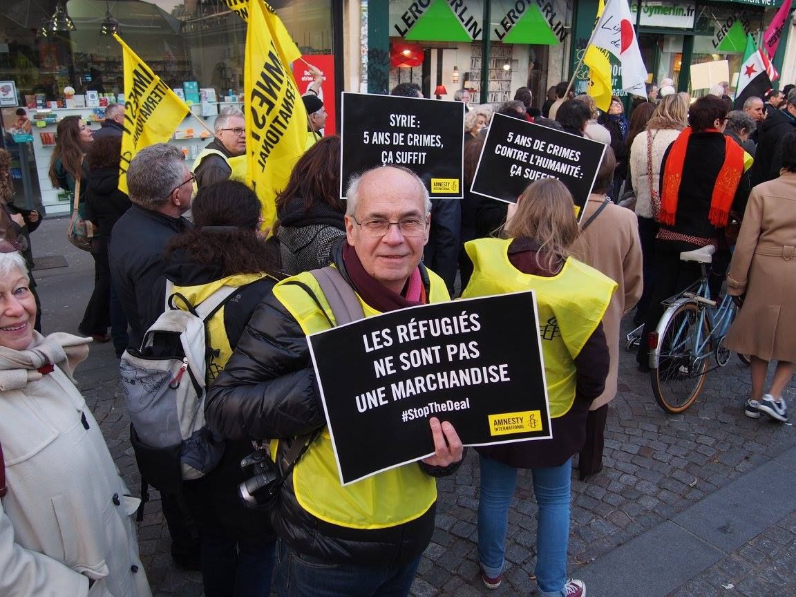 PARIS 12/03/2016 : MARCHE « 5 ANNÉES DE LUTTE »