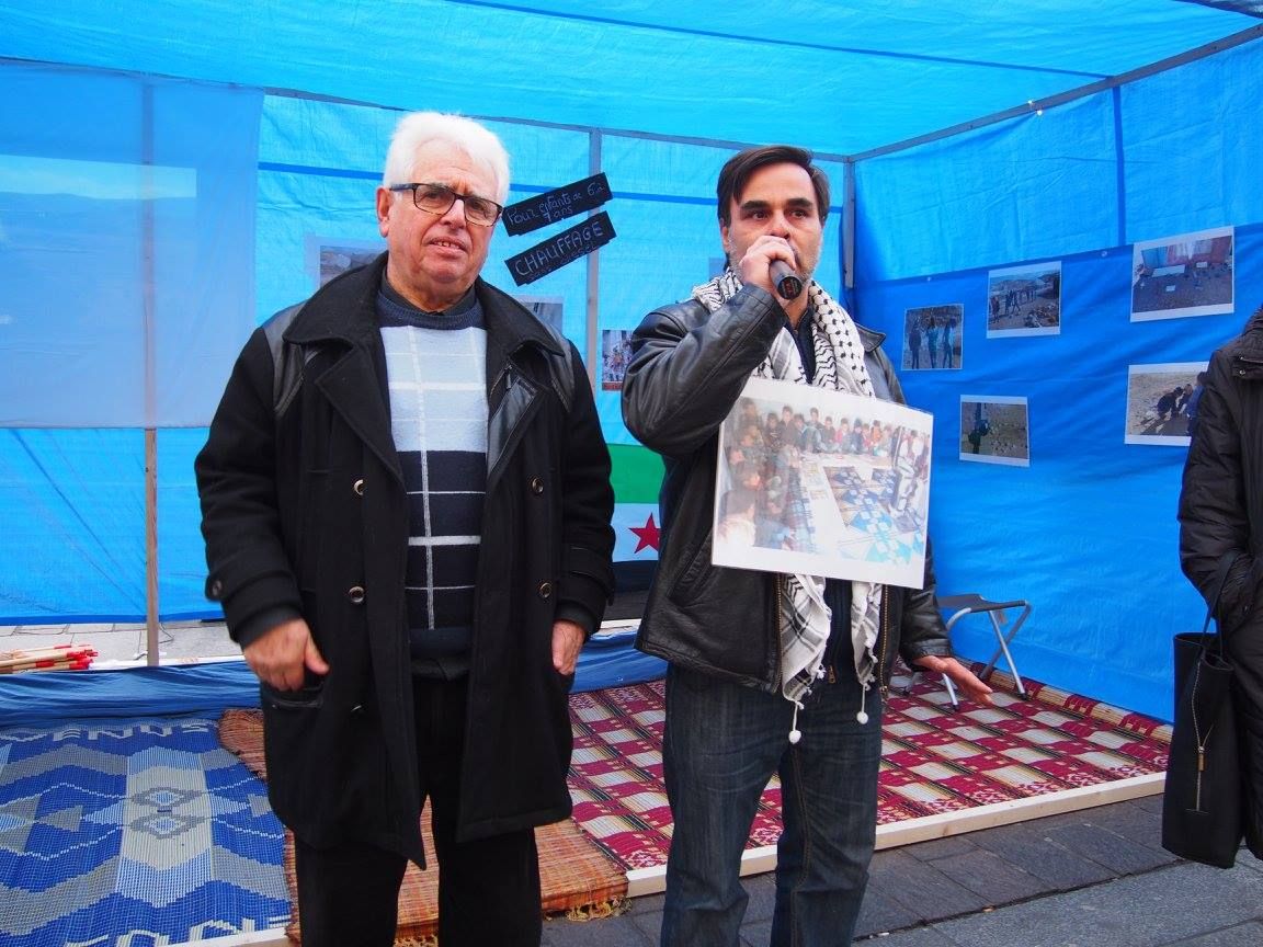 Paris 16/01/2015 : Rassemblement « 4 heures pour 4 millions d’enfants syriens privés d’école »