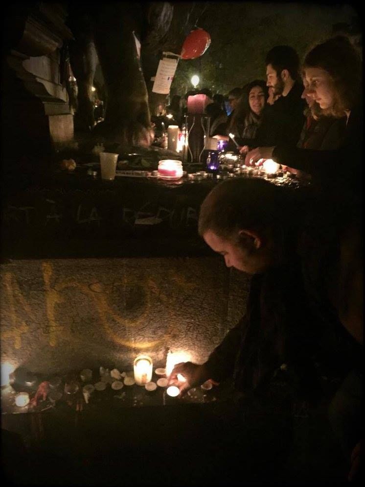 Paris 14/11/2015 : SYRIENS ET FRANÇAIS UNIS ET SOLIDAIRES FACE AU TERRORISME