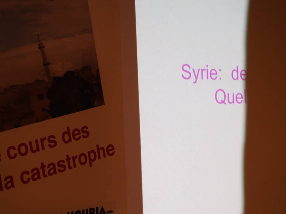 Paris 22/02/2015 : Les Dimanches de Souria Houria « Syrie : Démographie et politique Quelles perspectives d’avenir ? »