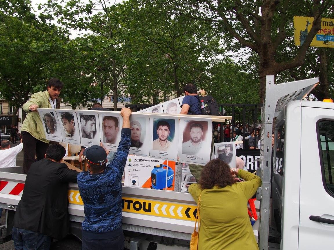 PARIS 11/06/2016 : "Manifestation " LES DÉTENUS D’ABORD / المعتقلون أولا"