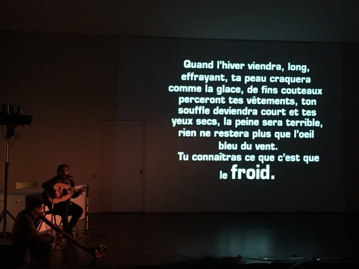 Paris 15/02/2016 : Cycle migrations « winter guest, expériences d’exils »
