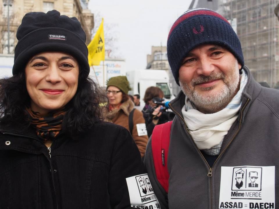 Paris 14/03/2015 : Marche "4 années de lutte contre les tyrannies de Bachar Al Assad et de Daech"