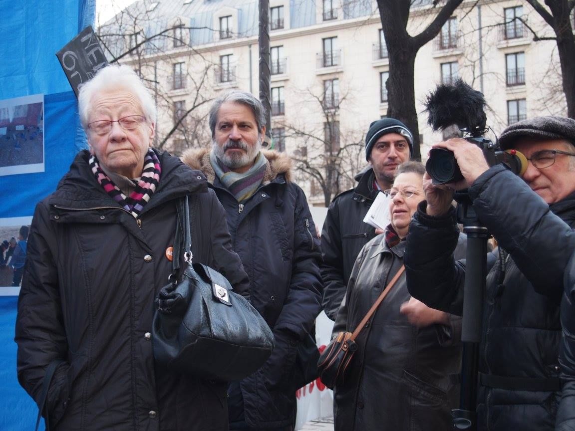 Paris 16/01/2015 : Rassemblement « 4 heures pour 4 millions d’enfants syriens privés d’école »