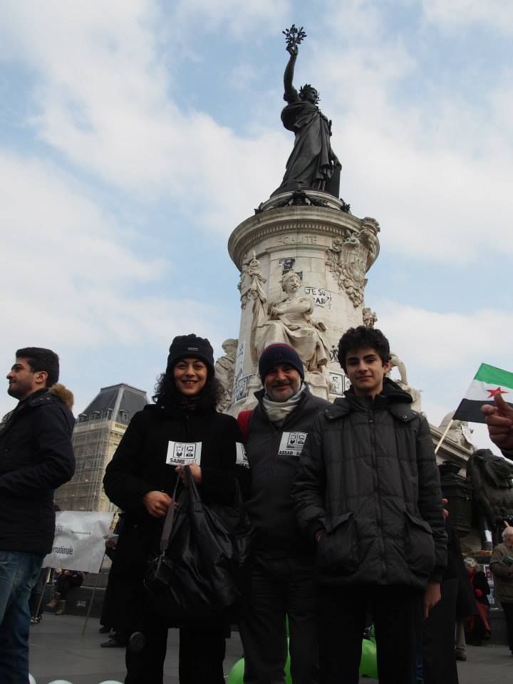 Paris 14/03/2015 : Marche "4 années de lutte contre les tyrannies de Bachar Al Assad et de Daech"