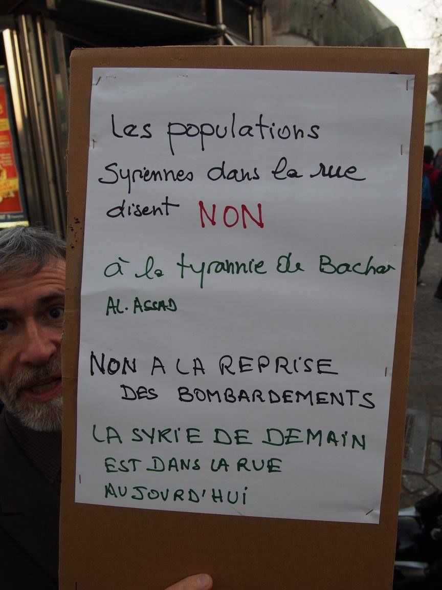 PARIS 12/03/2016 : MARCHE « 5 ANNÉES DE LUTTE »